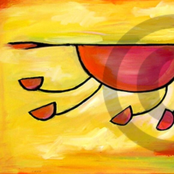 MUST ... GET ... BALL!  Art Print for Dog Lovers Ready to Frame NEW - Picture 2 of 3